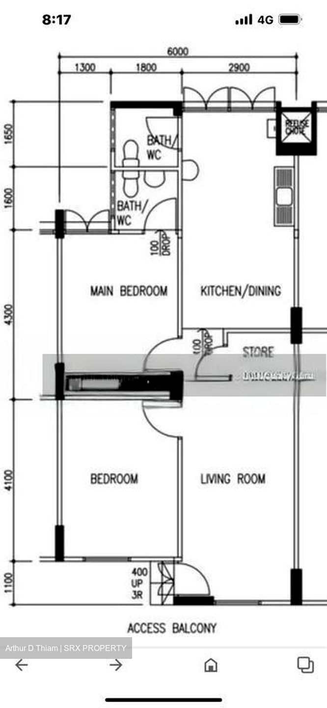 Blk 119 Ang Mo Kio Avenue 3 (Ang Mo Kio), HDB 3 Rooms #518407211